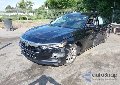 2021 Honda Accord Lx из США, поврежденный, VIN 1HGCV1F19MA059991